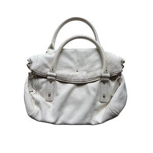 Kate Spade Cobble Hill Small Leslie Convertible Satchel Handbag Women's White